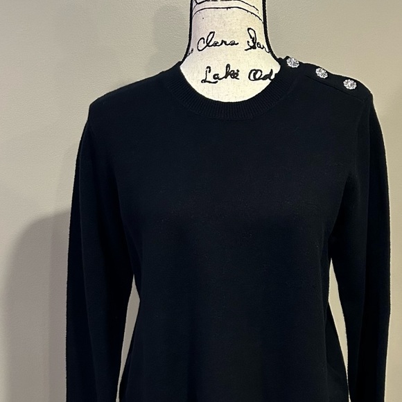 Masai Copenhagen Mafilizia Shoulder Button Crewneck Sweater - Picture 14 of 15